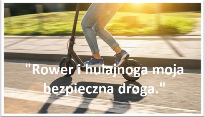 dziecko na hulajnodze